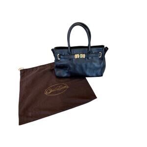 Onna Erlich Bag | Maya Bag Stachel | Black Leather w/ Dustbag